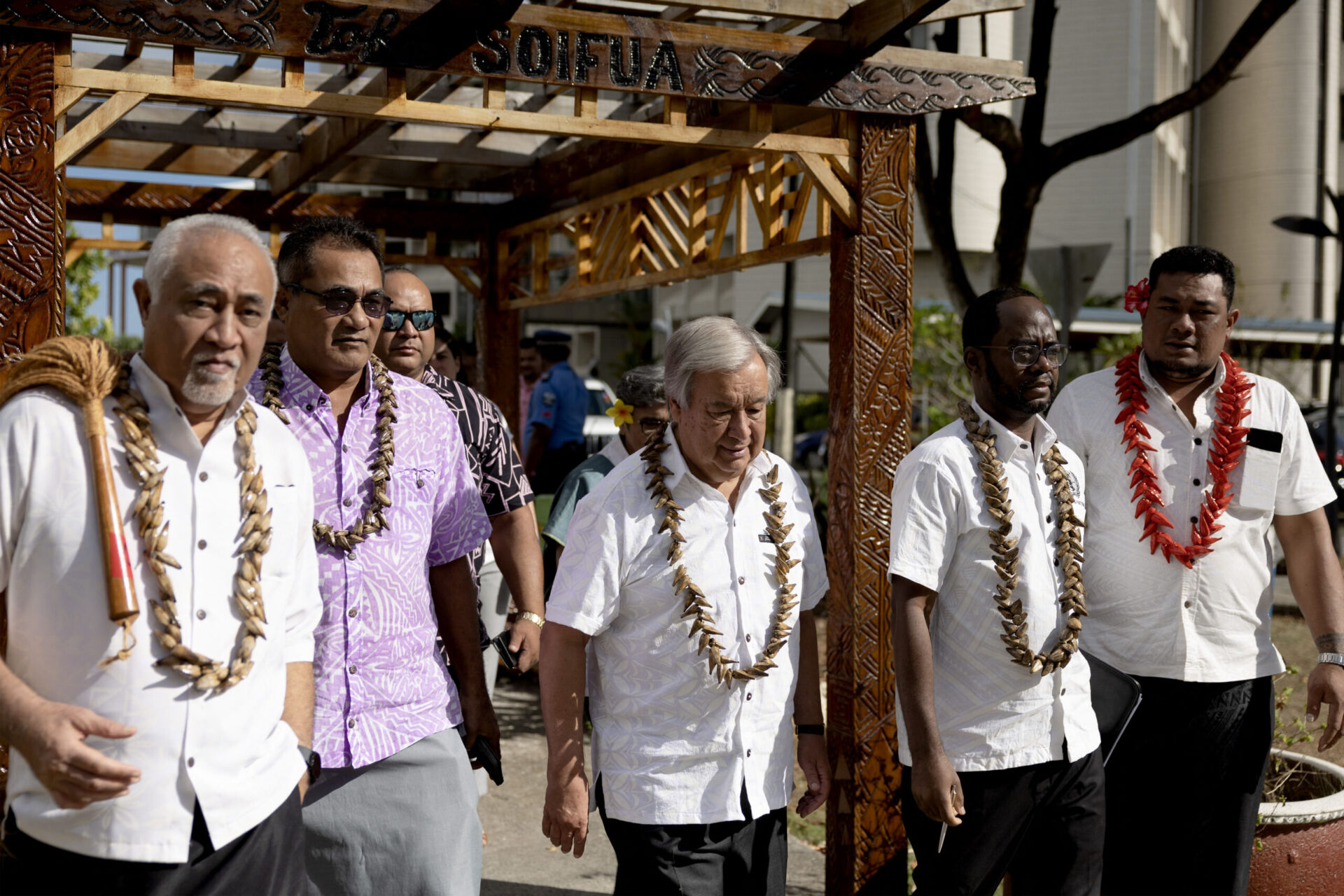 SAMOA-UN-GUTERRES Α. Γκουτέρες: Τα νησιωτικά κράτη του Ειρηνικού Ωκεανού κινδυνεύουν να αφανιστούν λόγω της κλιματικής αλλαγής