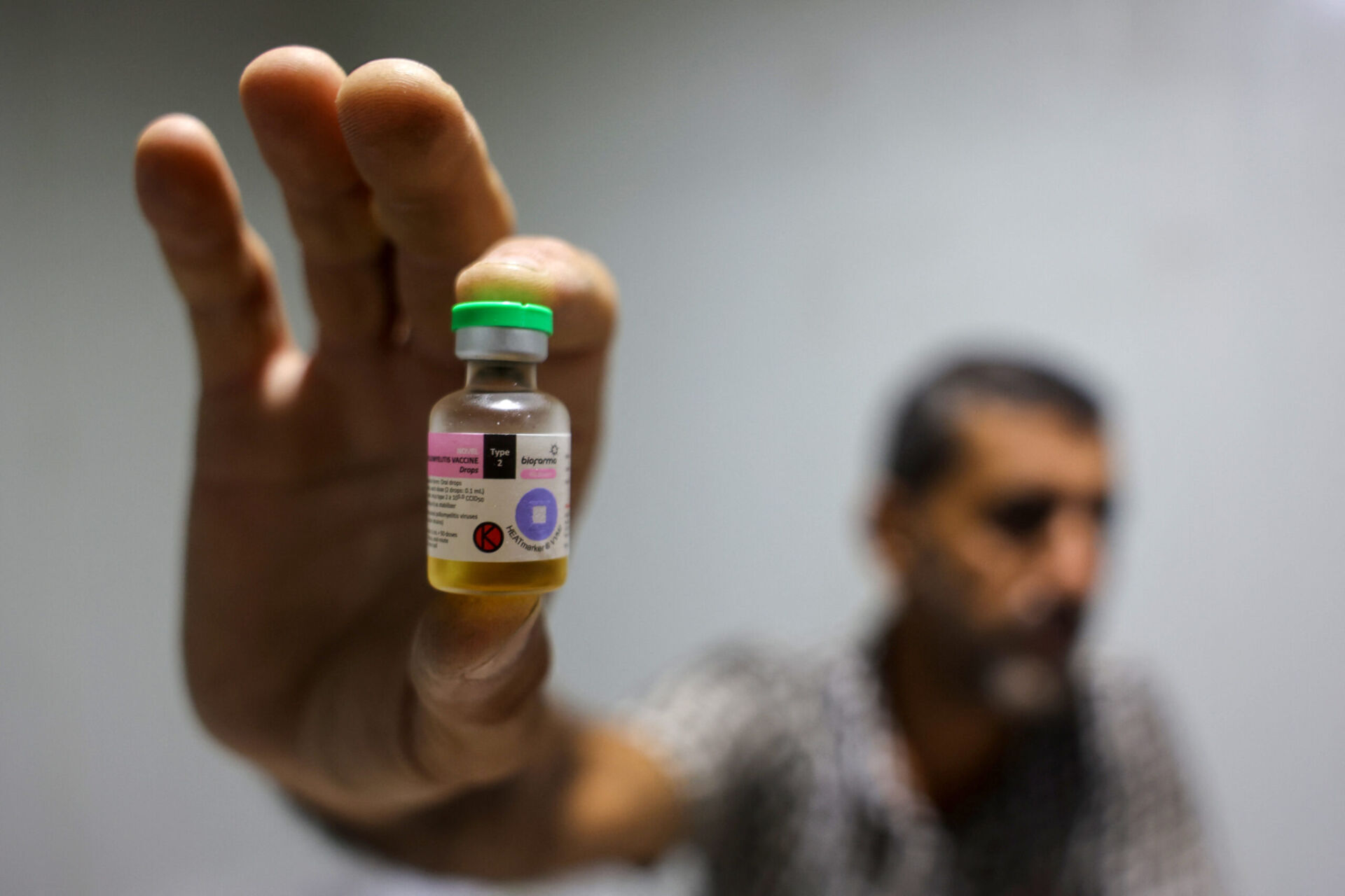 PALESTINIAN-ISRAEL-CONFLICT-POLIO Έναρξη των εμβολιασμών κατά της πολιομυελίτιδας στη Λωρίδα της Γάζας