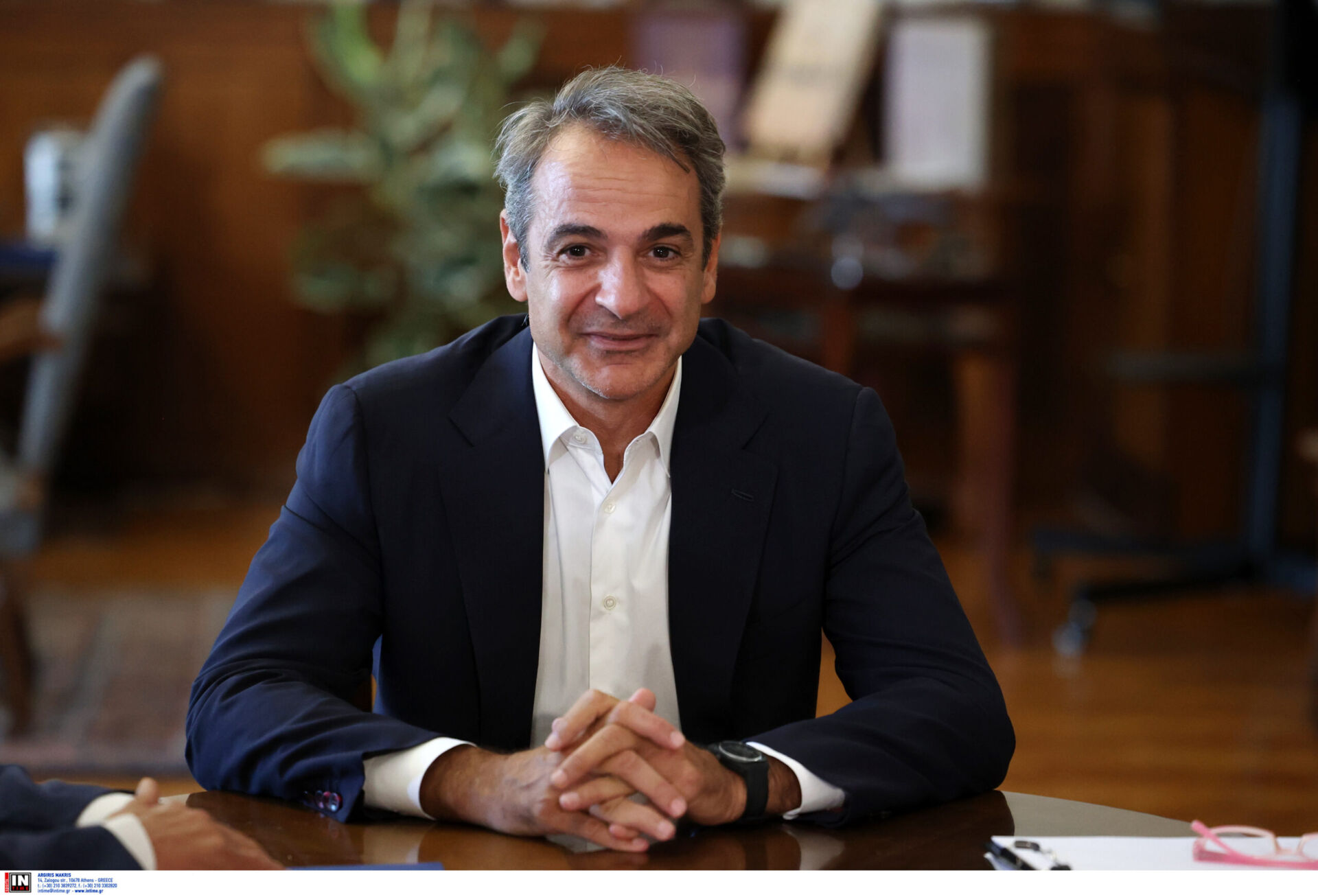 Κυρ. Μητσοτάκης: Συναντήθηκε με τους αδερφούς Αγγελόπουλους για το ΣΕΦ