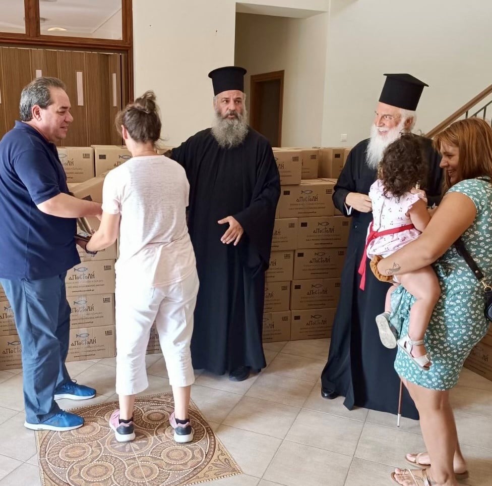 Η «ΑΠΟΣΤΟΛΗ» δίπλα σε 150 οικογένειες στην Λήμνο και στον Άη Στράτη