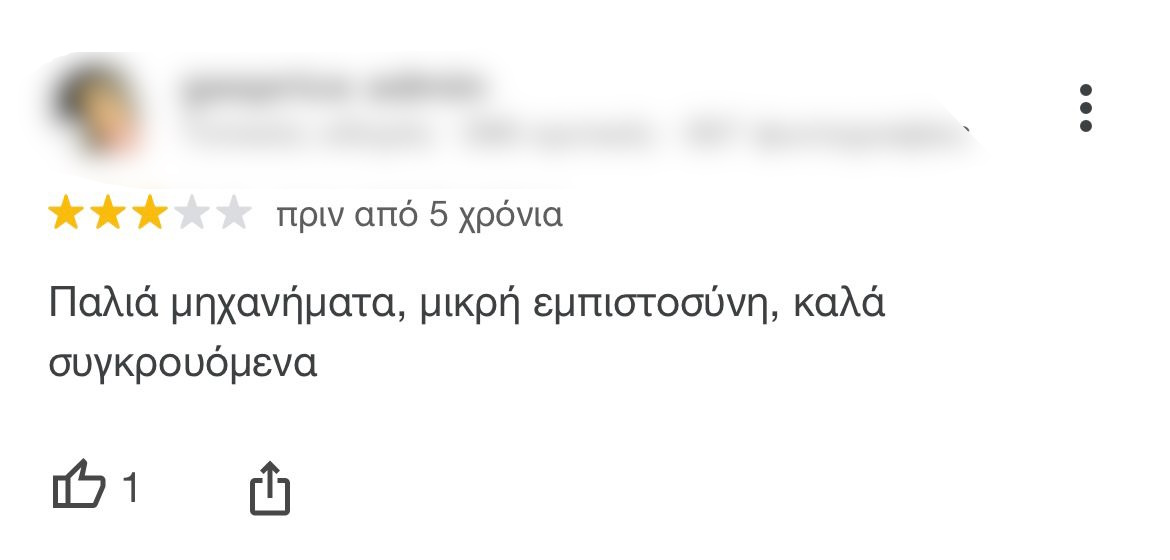«Ξεχαρβαλωμένα βαγόνια, παλιά μηχανήματα, ανεκπαίδευτο προσωπικό»: Αυτά είναι τα σχόλια στο Google για το παιχνίδι στο λούνα παρκ της Χαλκιδικής