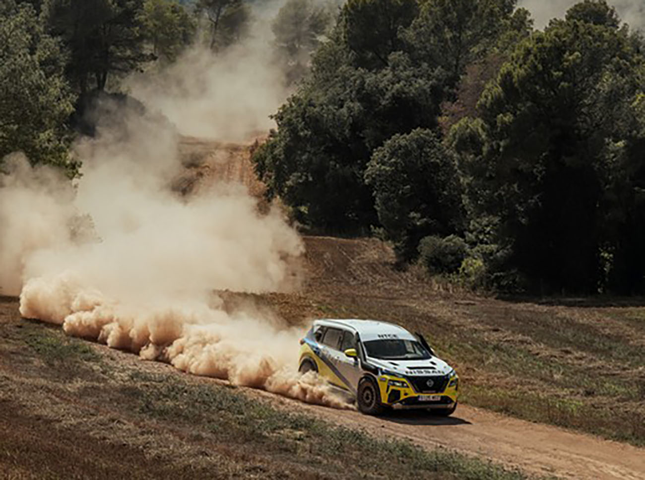 Το Nissan X-Trail e-POWER με e-4ORCE στο Rally Aragon Baja