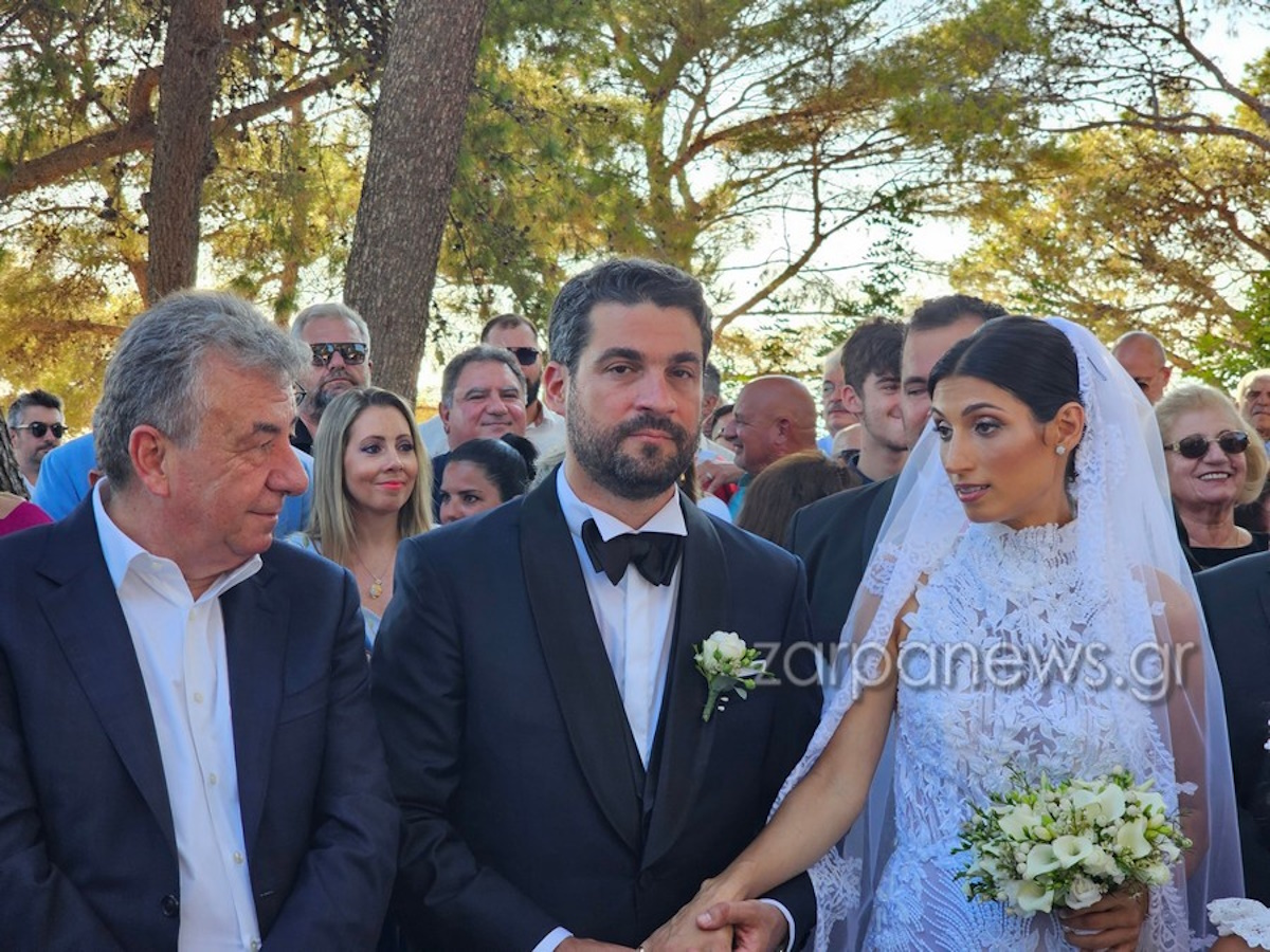 Ο γάμος της χρονιάς στα Χανιά: Γαμπρός ο δήμαρχος με κουμπάρο τον Αρναουτάκη και καλεσμένους Μητσοτάκη και Μπακογιάννη
