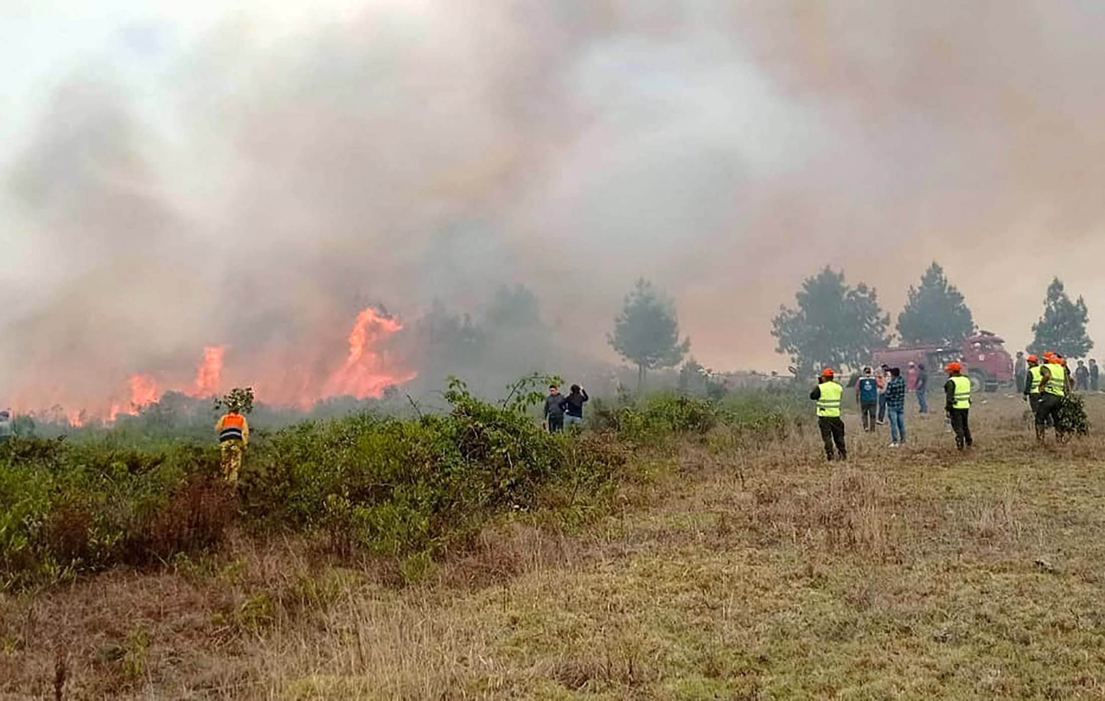 Μαίνεται η πύρινη λαίλαπα στο Περού- Μεγάλες ζημιές σε αρχαιολογικούς χώρους