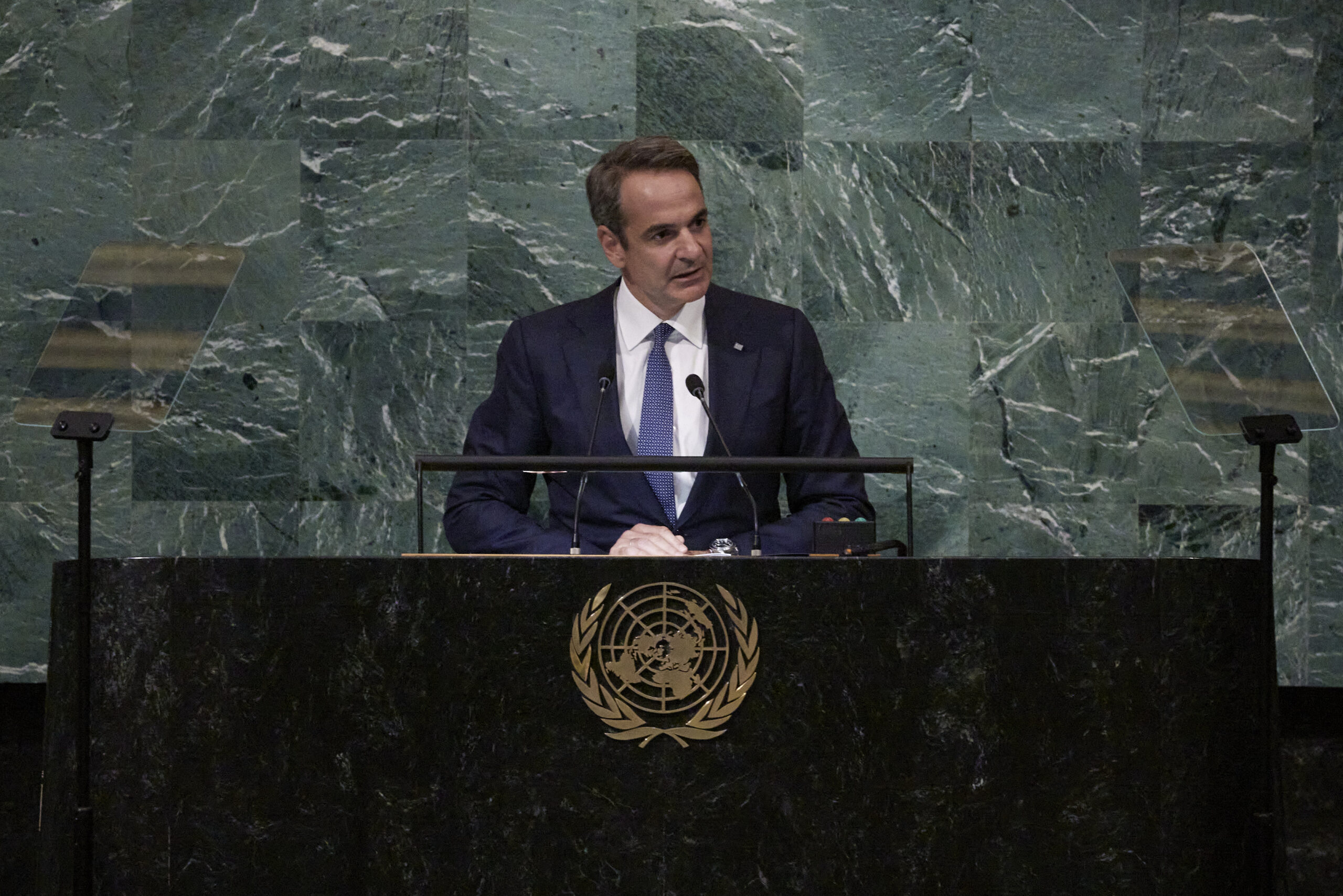 Live η ομιλία του Πρωθυπουργού στον ΟΗΕ για την άνοδο της Στάθμης των Θαλασσών