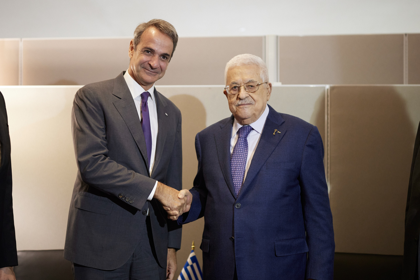 ΟΗΕ: Συνάντηση Κ. Μητσοτάκη με τον Πρόεδρο της Παλαιστινιακής Αρχής Μαχμούντ Αμπάς – Τι συζήτησαν