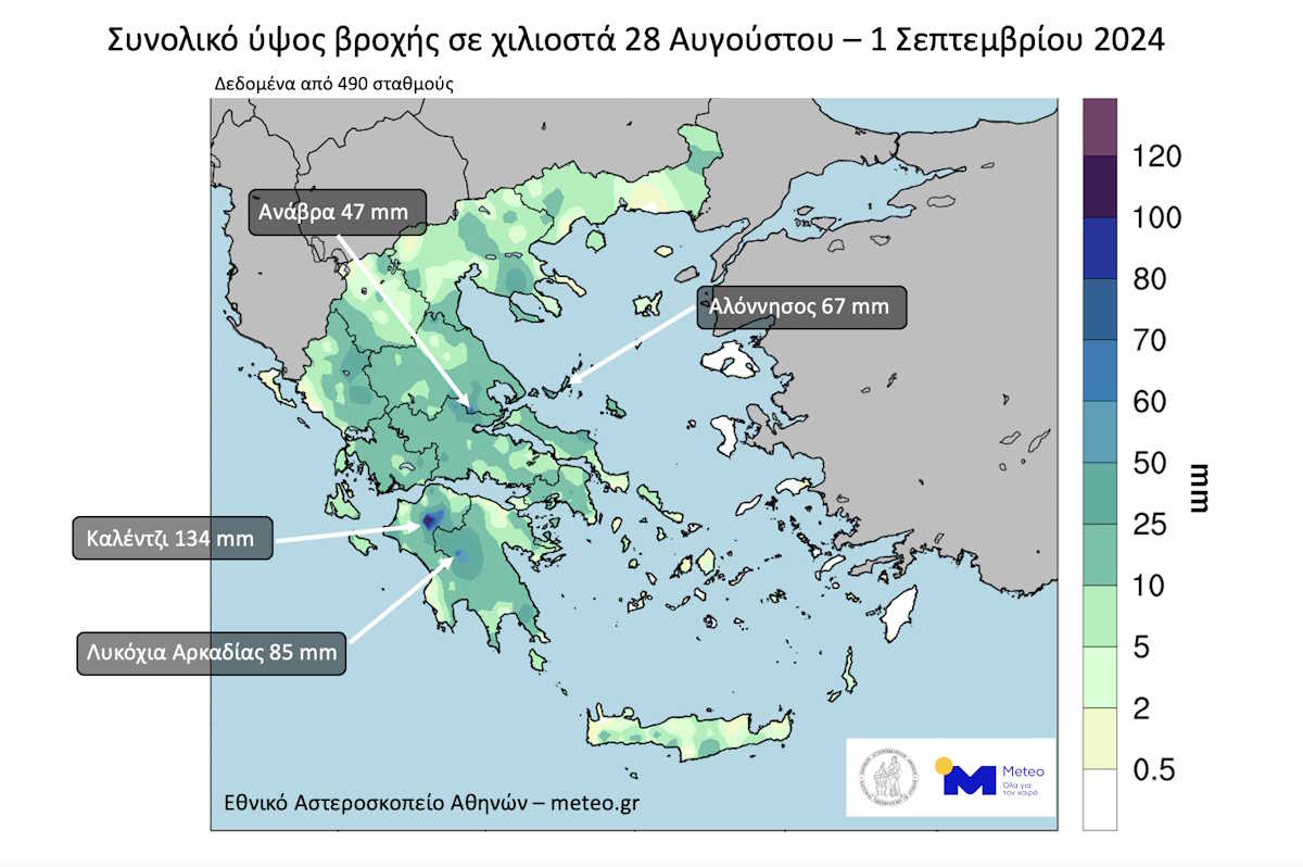 Καλοκαιρινή η πρώτη εβδομάδα του Σεπτεμβρίου χωρίς να λείψουν οι βροχές - Κοκτέιλ ζέστης και υγρασίας