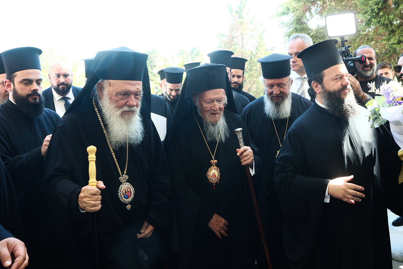 Ο Οικουμενικός Πατριάρχης στο Οικοτροφείο της Αποστολικής Διακονίας στην Αγία Βαρβάρα 3 Ο Οικουμενικός Πατριάρχης στο Οικοτροφείο της Αποστολικής Διακονίας στην Αγία Βαρβάρα