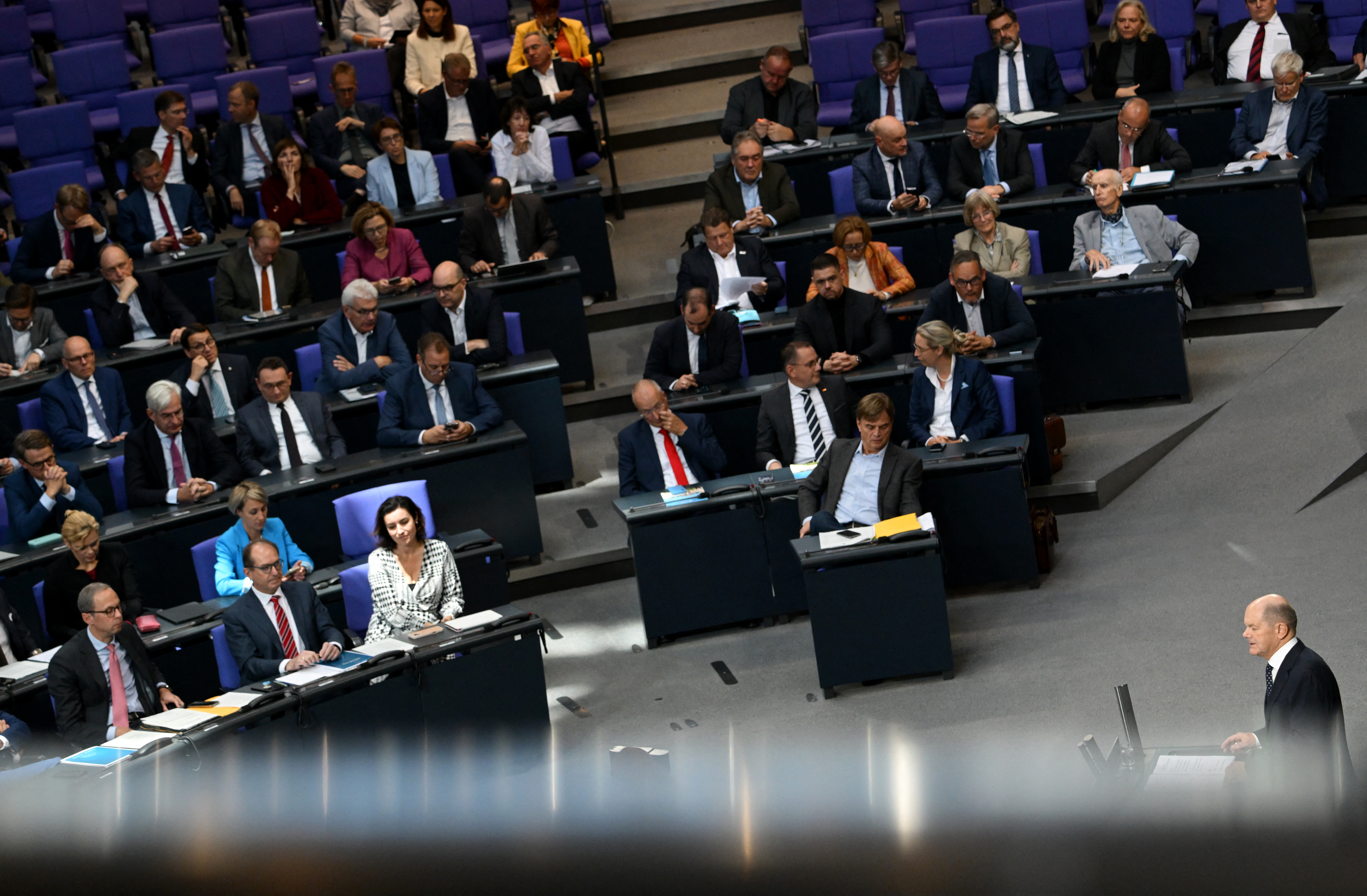 GERMANY-EU-POLITICS-PARLIAMENT Σύνοδος Ε.Ε. και Συμβουλίου των χωρών του Κόλπου – Έκκληση για κατάπαυση του πυρός από τον Κ. Μητσοτάκη