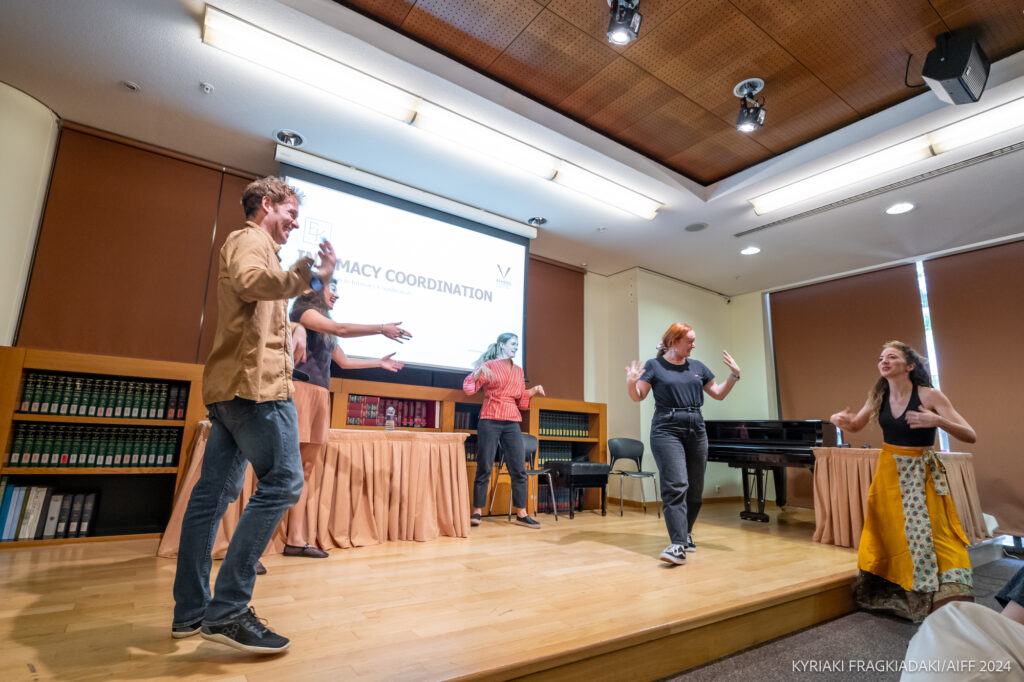 Το Intimacy Coordination Workshop στο Διεθνές Φεστιβάλ Κινηματογράφου της Αθήνας 12 Το Intimacy Coordination Workshop στο Διεθνές Φεστιβάλ Κινηματογράφου της Αθήνας