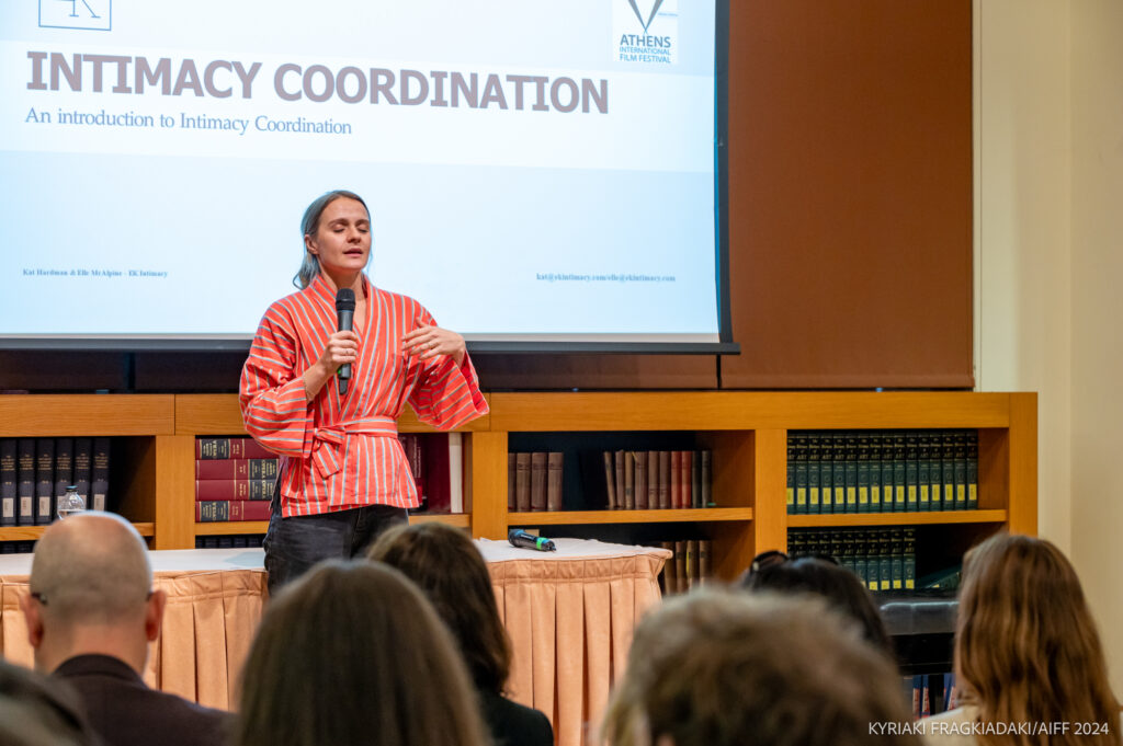 Το Intimacy Coordination Workshop στο Διεθνές Φεστιβάλ Κινηματογράφου της Αθήνας 13 Το Intimacy Coordination Workshop στο Διεθνές Φεστιβάλ Κινηματογράφου της Αθήνας