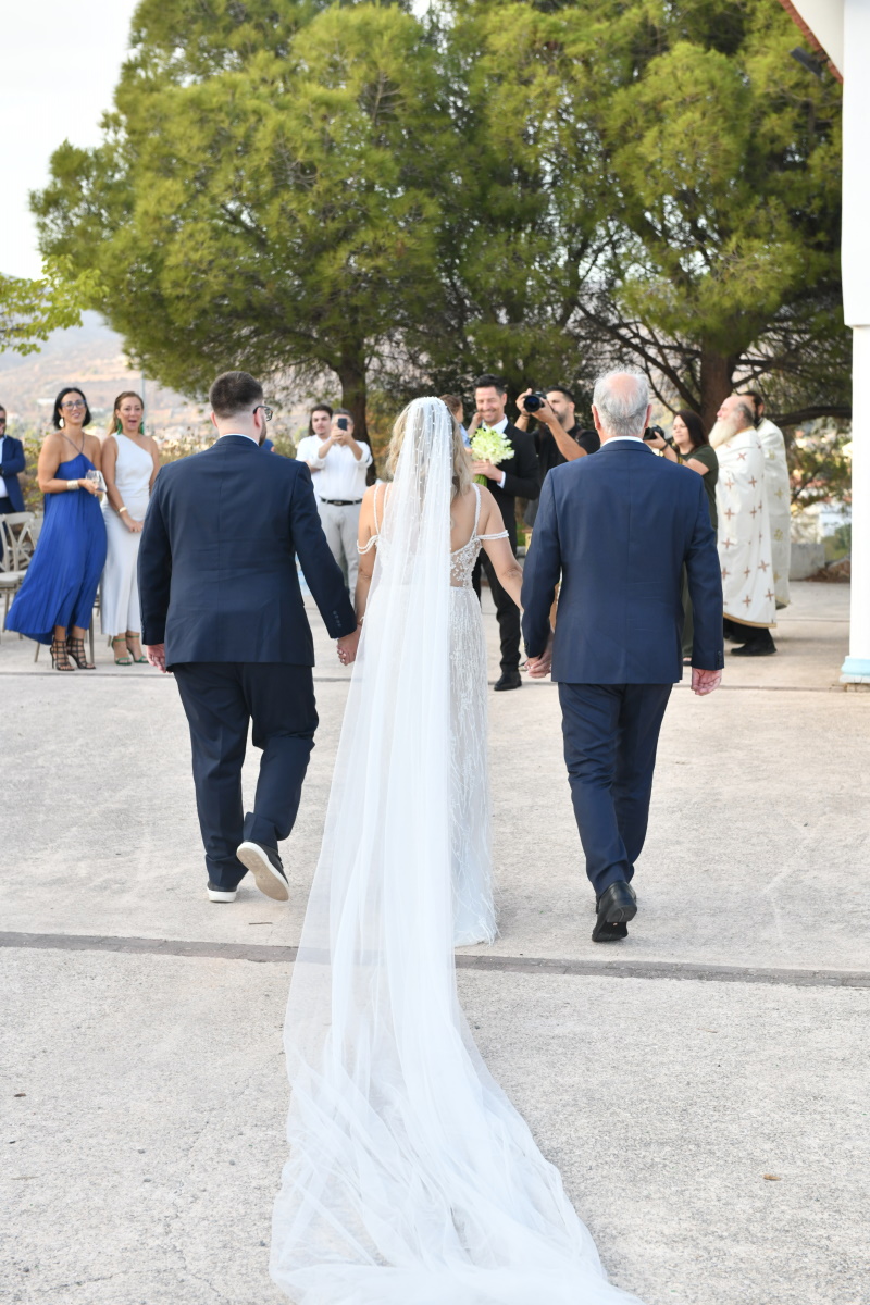 Παντρεύτηκαν ο Απόστολος Ρουβάς και Φανή Γιαβρίδου – Φωτογραφίες TLIFE