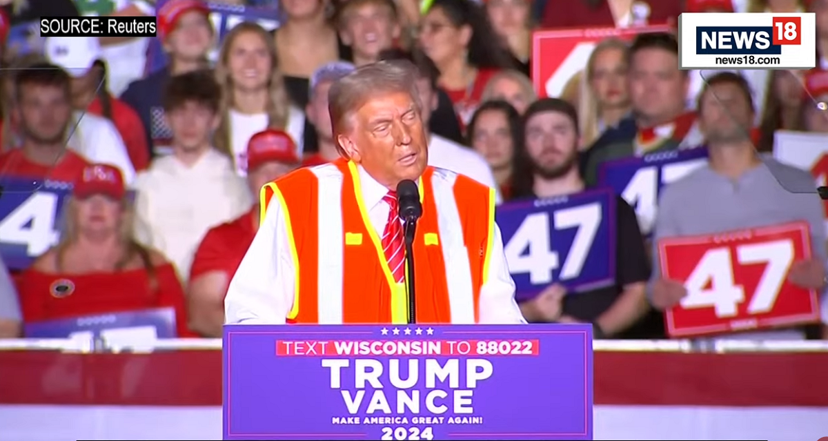 Η απάντηση Τραμπ μέσα από απορριμματοφόρο στον χαρακτηρισμό «σκουπίδια» του Μπάιντεν