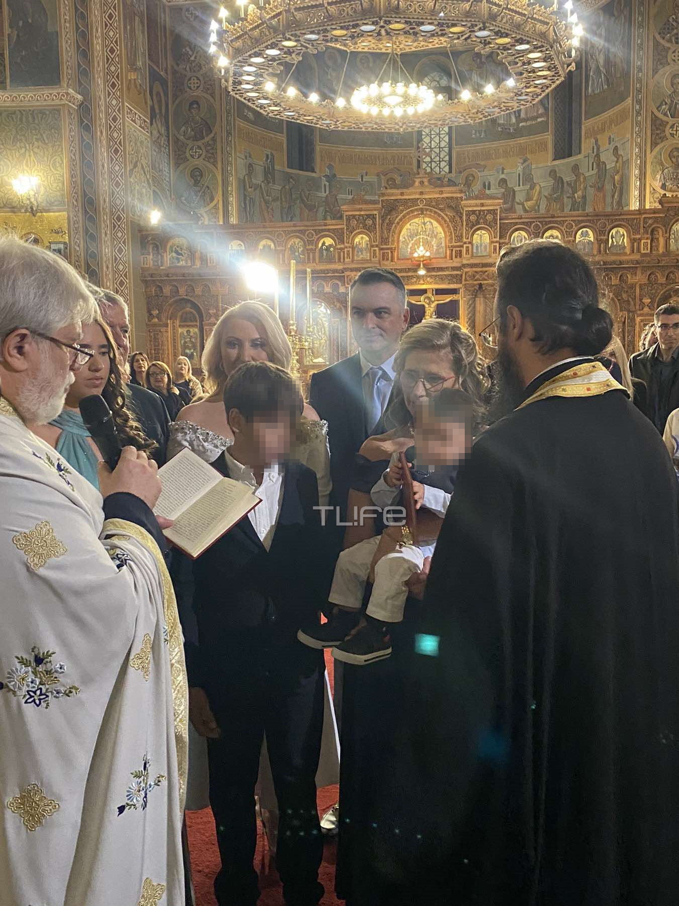 Γιάννα Παναγοπούλου – Γιάννης Σταυρίδης: Βάφτισαν τον γιο τους