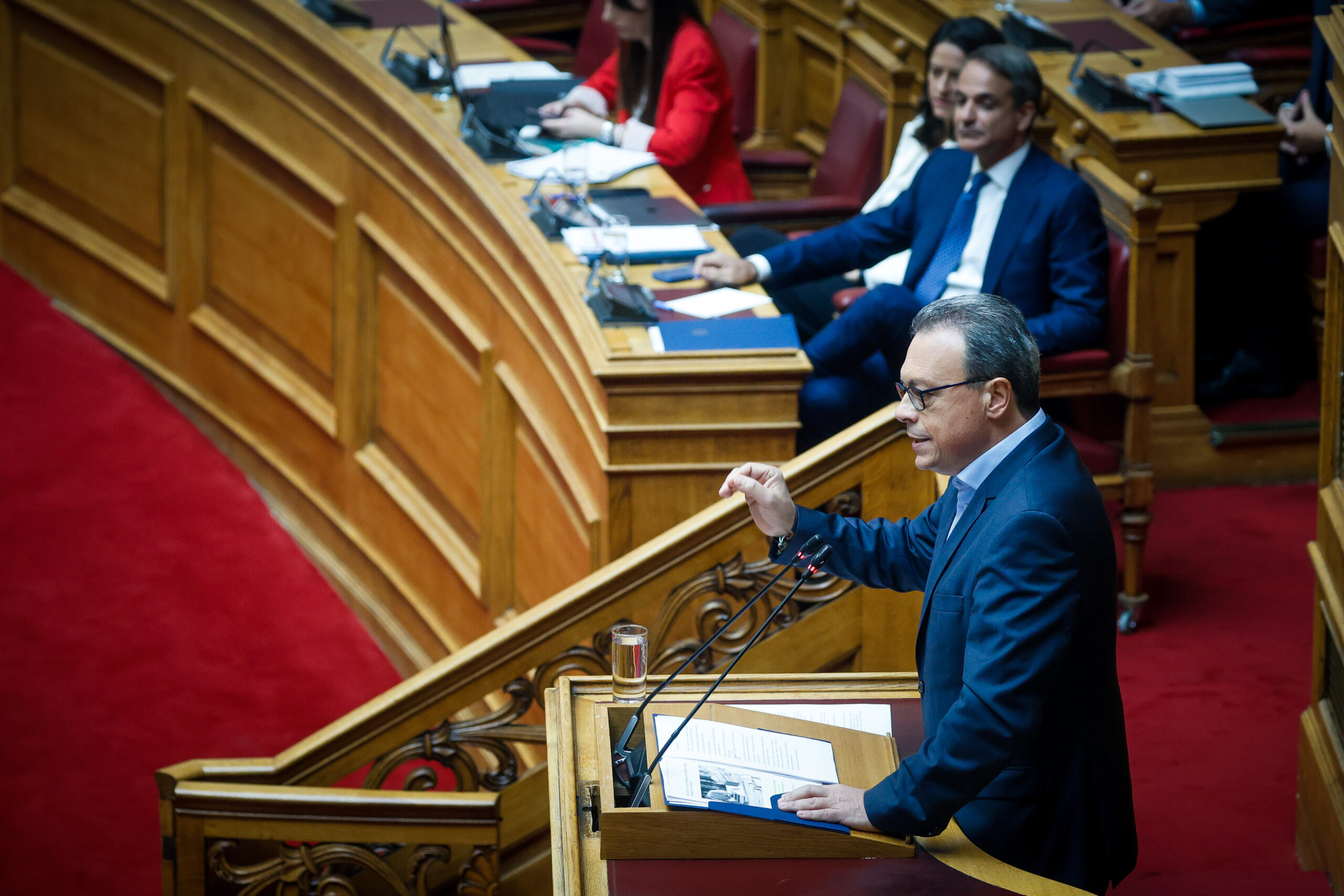 Ο Κυρ. Μητσοτάκης συνεχάρη μέσω τηλεφώνου τον νέο πρόεδρο του ΣΥΡΙΖΑ, Σωκράτη Φάμελλο