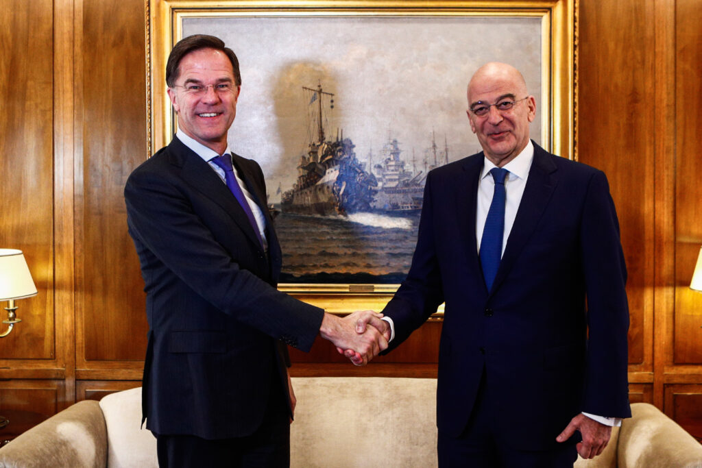 Ο Μαρκ Ρούτε στην Αθήνα: Κρίσιμη η δέσμευση των συμμάχων στο δυτικό δόγμα εν μέσω διπλών πολέμων 2 Ο Μαρκ Ρούτε στην Αθήνα: Κρίσιμη η δέσμευση των συμμάχων στο δυτικό δόγμα εν μέσω διπλών πολέμων