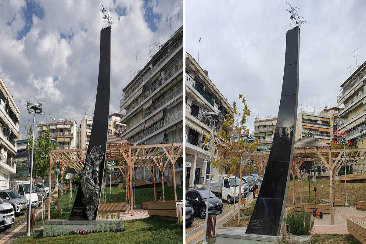Κατέστρεψαν το Μνημείο Ποντιακού και Μικρασιατικού Ελληνισμού στο πάρκο Μνημείων του δήμου Νεάπολης – Συκεών