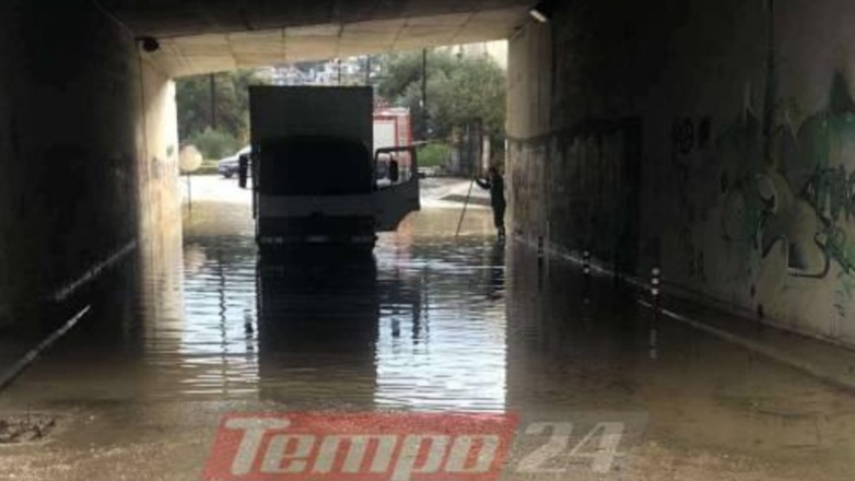 Βροχή τα ξημερώματα στην Πάτρα