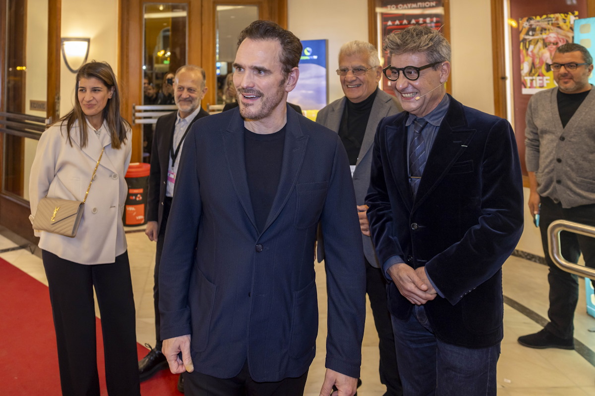 Ματ Ντίλον από το Φεστιβάλ Κινηματογράφου Θεσσαλονίκης: «Είμαι περήφανος που είμαι μέρος της ταινίας “Την έλεγαν Μαρία”» 11 Ματ Ντίλον από το Φεστιβάλ Κινηματογράφου Θεσσαλονίκης: «Είμαι περήφανος που είμαι μέρος της ταινίας “Την έλεγαν Μαρία”»
