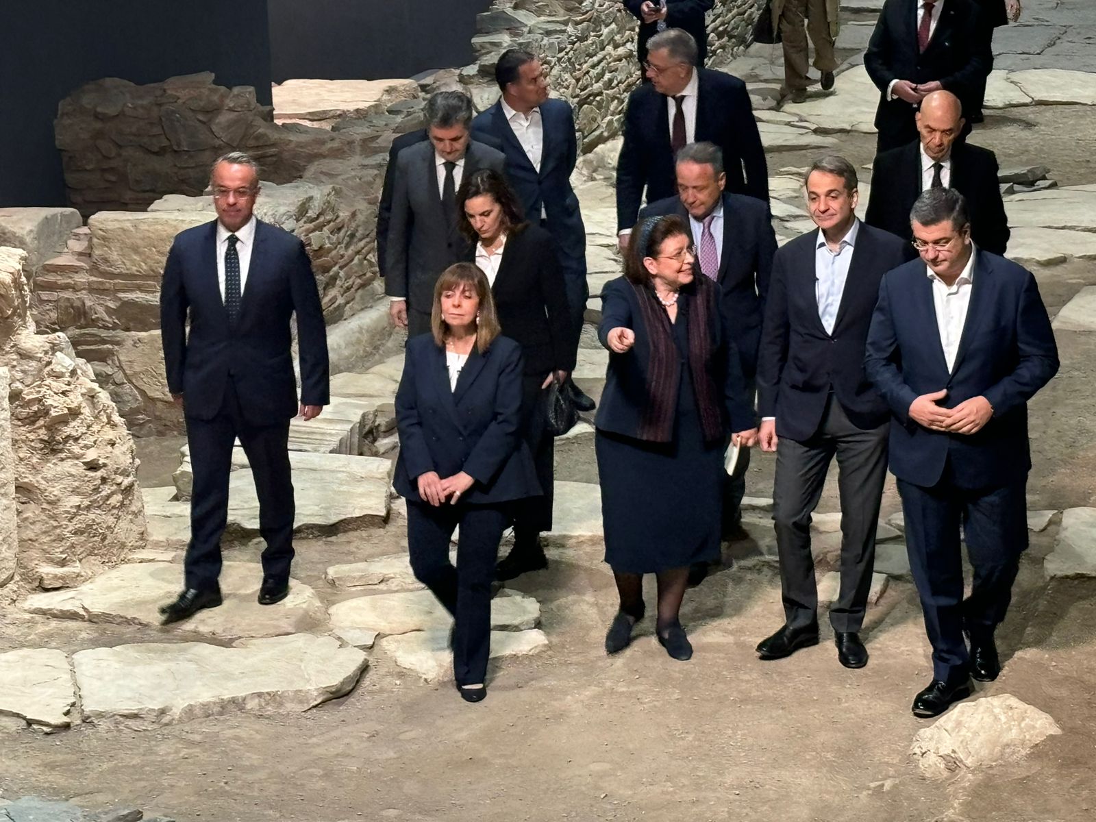 mendoni22 Λ. Μενδώνη στο μετρό Θεσσαλονίκης: Ο χώρος αρχαιοτήτων στον σταθμό Βενιζέλου καλύπτει 1.260 τ.μ.