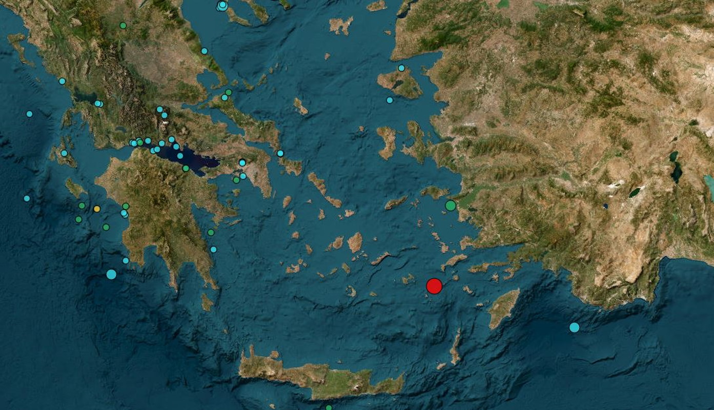 Σεισμός 4,2 Ρίχτερ κοντά στην Κω