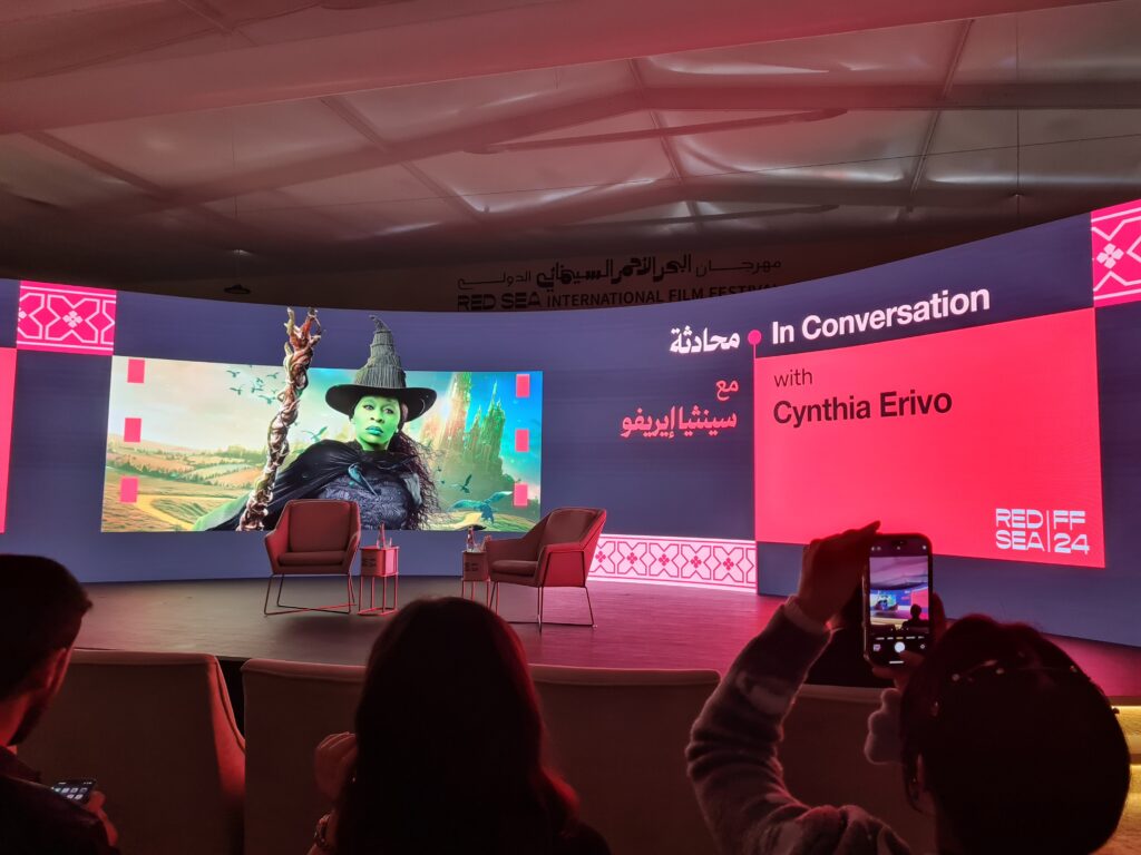 RSIFF 24: Η Cynthia Erivo στο Φεστιβάλ της Τζέντα – Τι δήλωσε στο master class της 14 RSIFF 24: Η Cynthia Erivo στο Φεστιβάλ της Τζέντα – Τι δήλωσε στο master class της