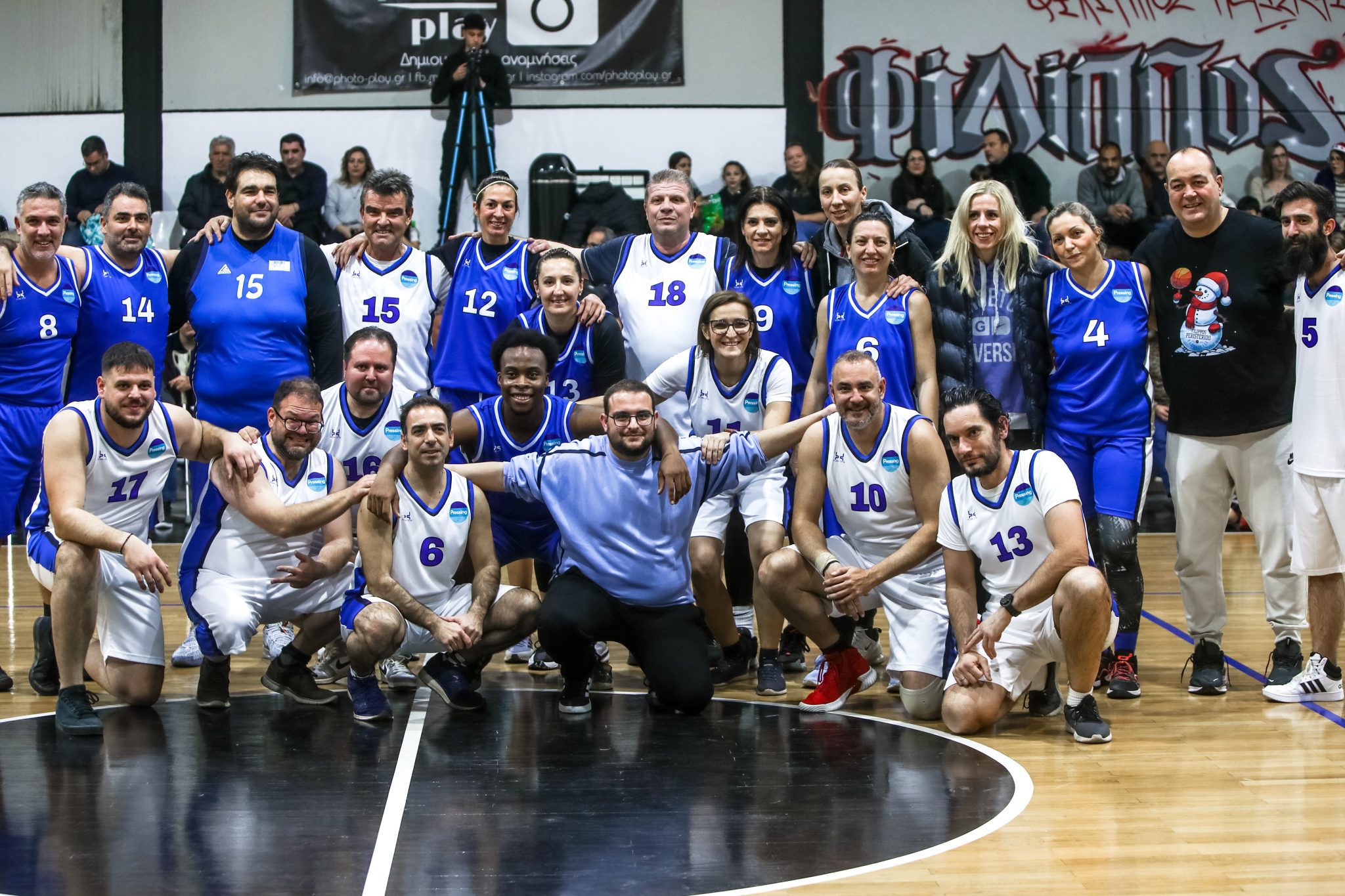 Τρίποντα αλληλεγγύης από την Pressing Team και τον Φίλιππο Περιστερίου προς τιμήν της Εβίνα Μάλτση 4 Τρίποντα αλληλεγγύης από την Pressing Team και τον Φίλιππο Περιστερίου προς τιμήν της Εβίνα Μάλτση