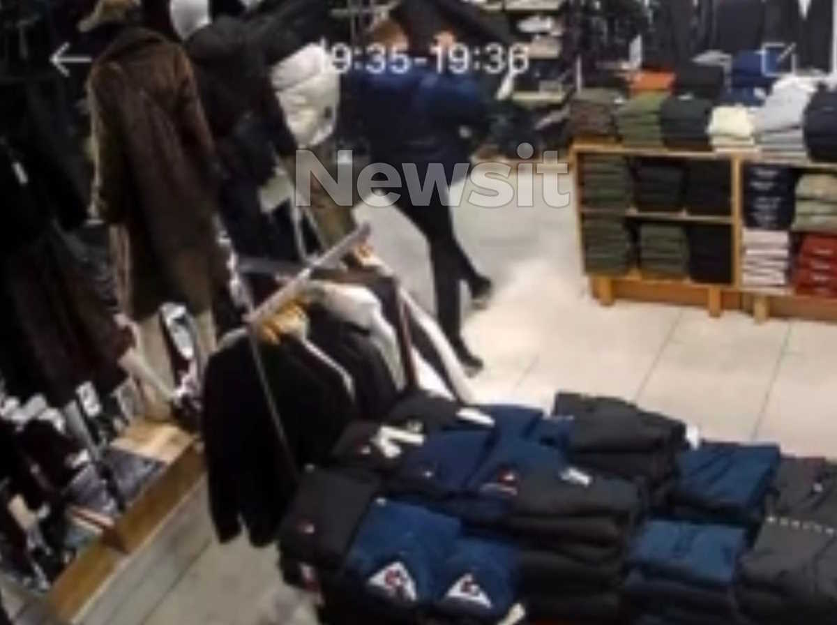 Θεσσαλονίκη: Βίντεο ντοκουμέντο από τη δράση συμμορίας που «γδύνει» γνωστό πολυκατάστημα