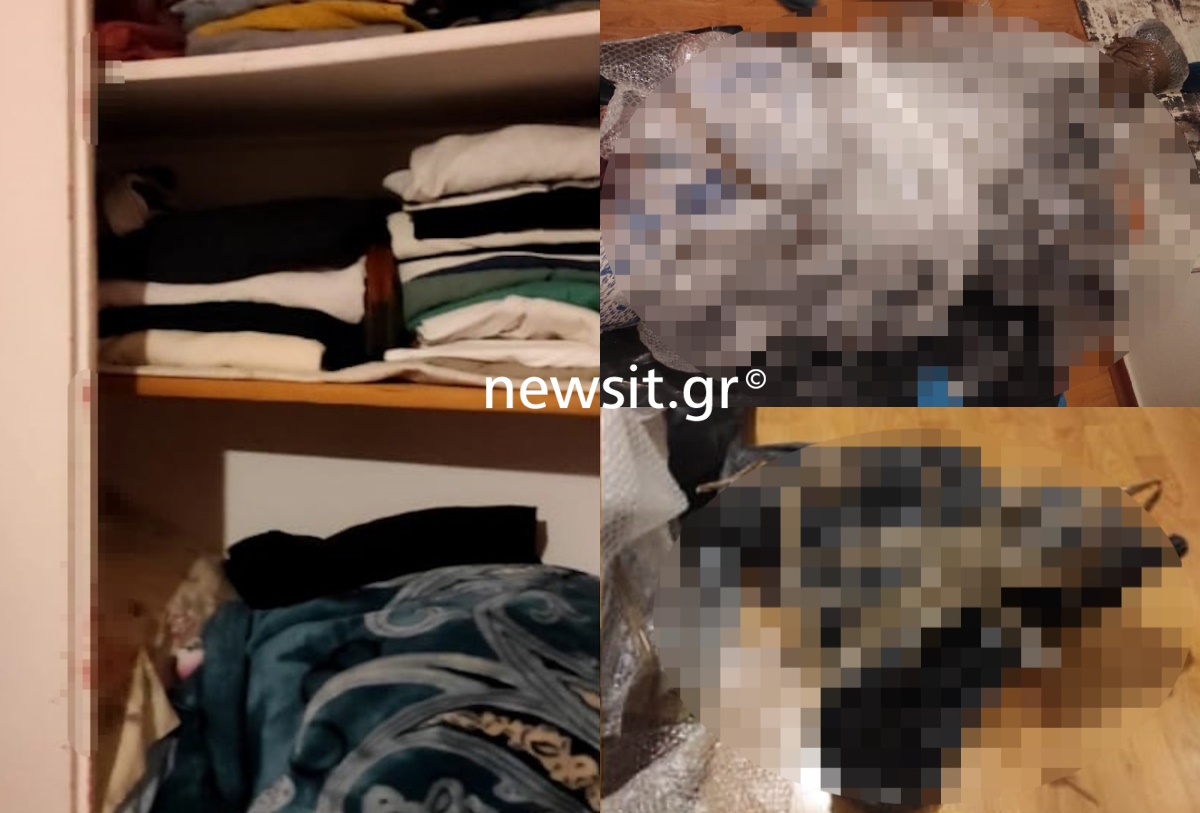 Φωτογραφικά στοιχεία από το διαμέρισμα της φρίκης στους Αμπελόκηπους – Οι απελπιστικές αναφορές του δολοφόνου στα παιδιά του