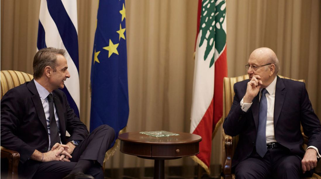 Στον Λίβανο ο Πρωθυπουργός: Μήνυμα υπέρ της σταθερότητας στη Μέση Ανατολή η επίσκεψή του – Συνάντηση με τον Πατριάρχη Αντιοχέας