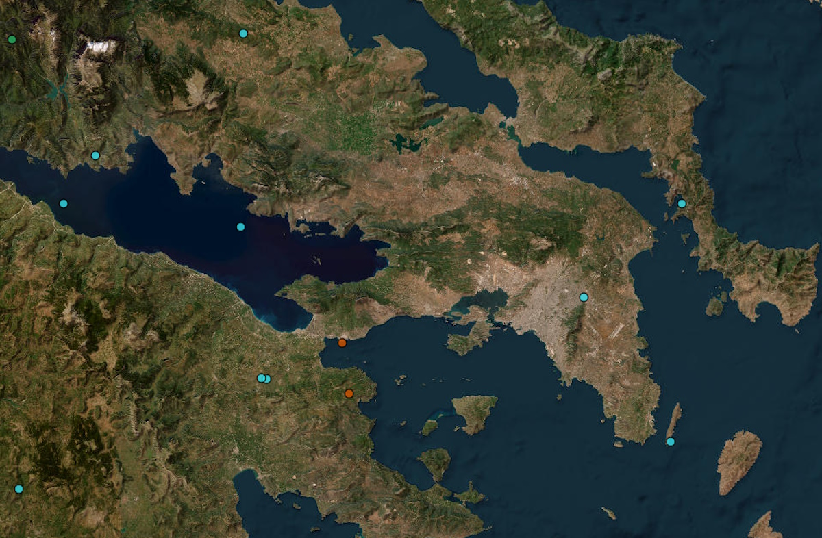 Σεισμός αισθητός στην πρωτεύουσα: Ήταν 2,1 Ρίχτερ με επίκεντρο τον Γέρακα