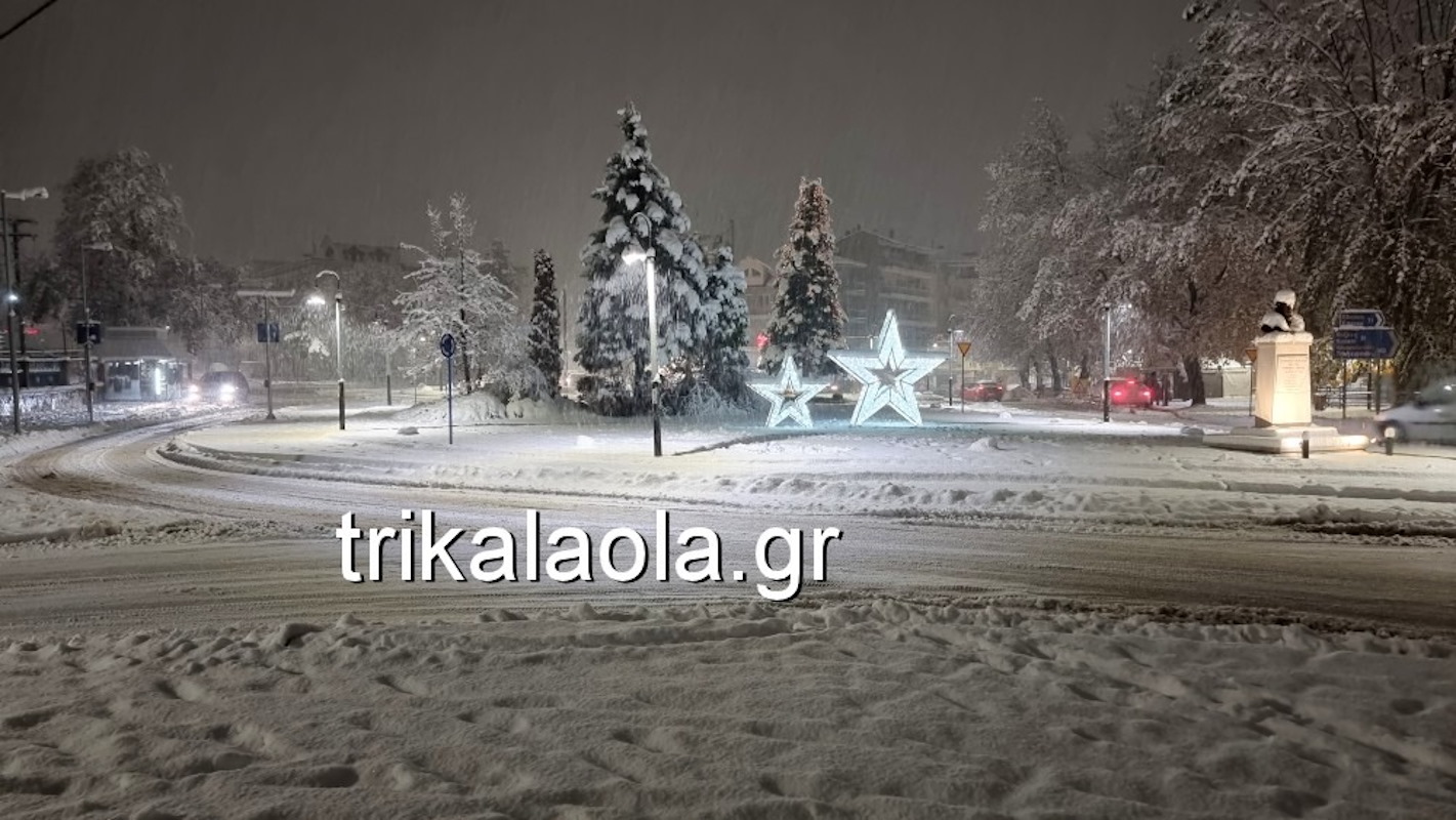 Μαγευτικές εικόνες από τη Φλώρινα που καλύφθηκε στο λευκό – Στους 20 πόντους το χιόνι από την κακοκαιρία Bora