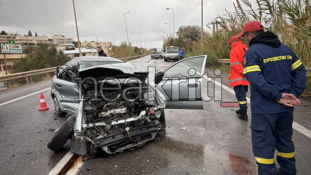 Θανατηφόρο ατύχημα στο Ρέθυμνο: Ένας νεκρός και ένας τραυματίας