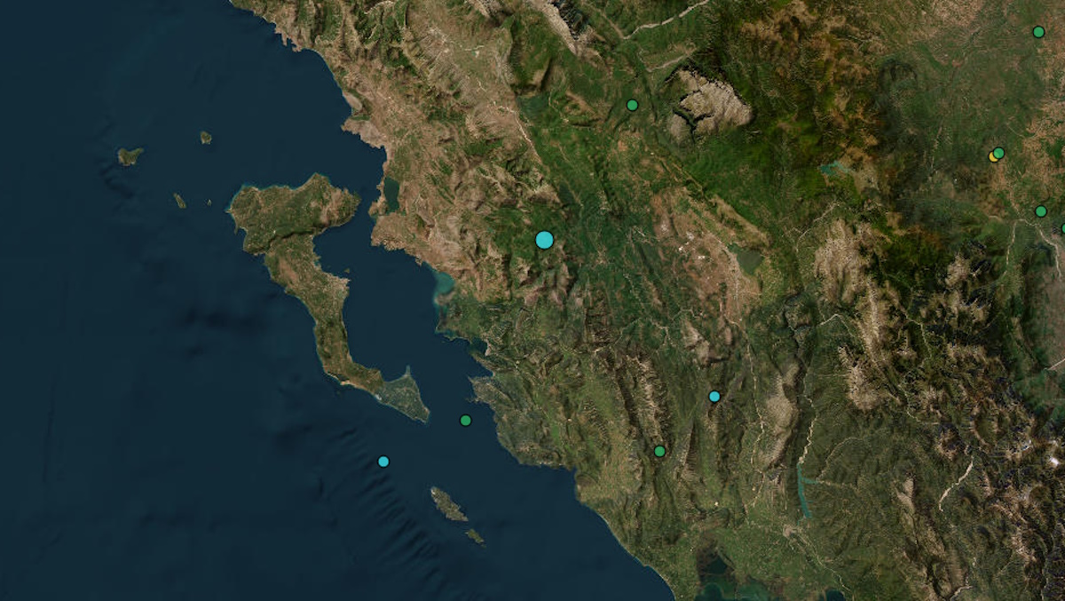 Σεισμός 3,3 Ρίχτερ στην Θεσπρωτία – Κοντά στον Τσαμαντά το επίκεντρο