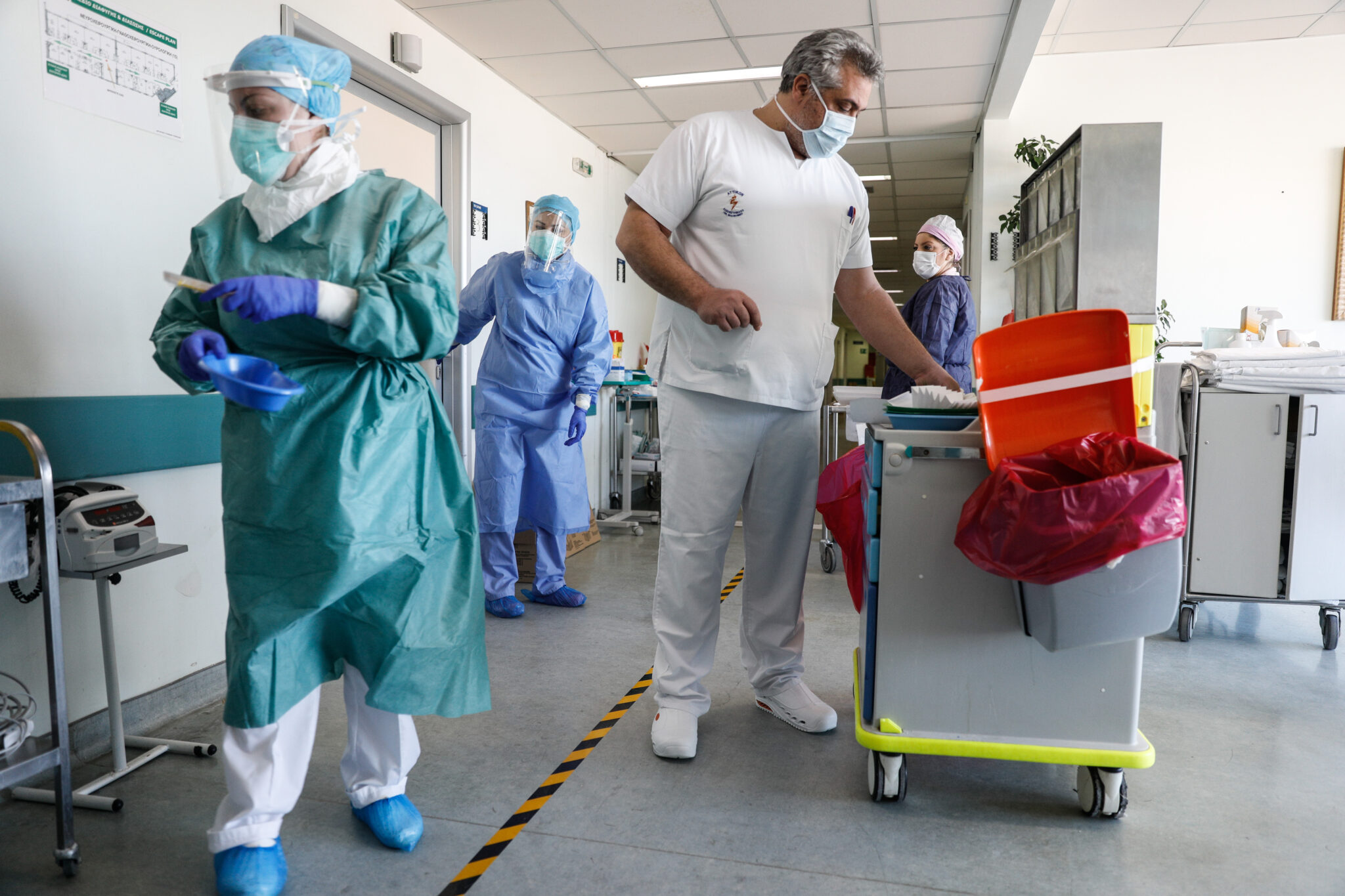 Ελέγχεται περιστατικό μεταπνευμονοϊού στο Αττικό νοσοκομείο – Στη ΜΕΘ ο ασθενής