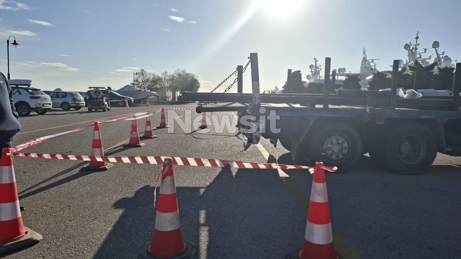 Βίντεο ντοκουμέντο από το ατύχημα με το γερανοφόρο που παρέσυρε και σκότωσε τον 37χρονο στο Φάληρο