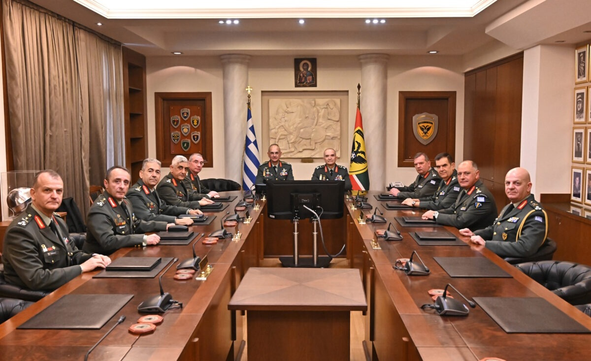 Κρίσεις 2025: Αυτή είναι η ηγεσία του Στρατού Ξηράς