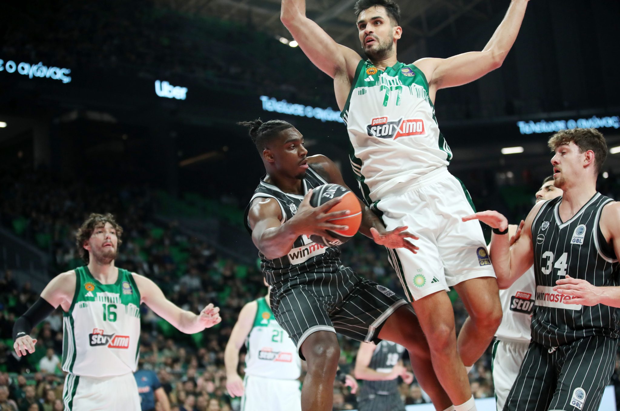 Εντυπωσιακή νίκη για τον Παναθηναϊκό με 100αρα και “αέρινο” Ναν