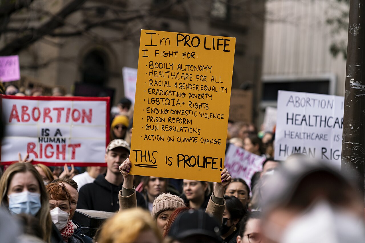 Roe_v_Wade_OVERTURNED_Protest_to_defend_US_Abortion_Rights_Melb_52188387414