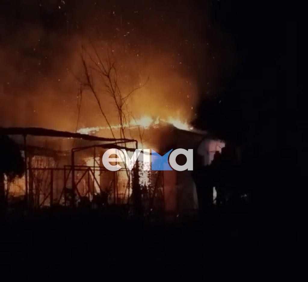 Μεγάλη φωτιά σε σπίτι την Εύβοια: Κάηκε ολοσχερώς από καλοριφέρ ρεύματος 5 Φωτιά σε σπίτι στην Εύβοια