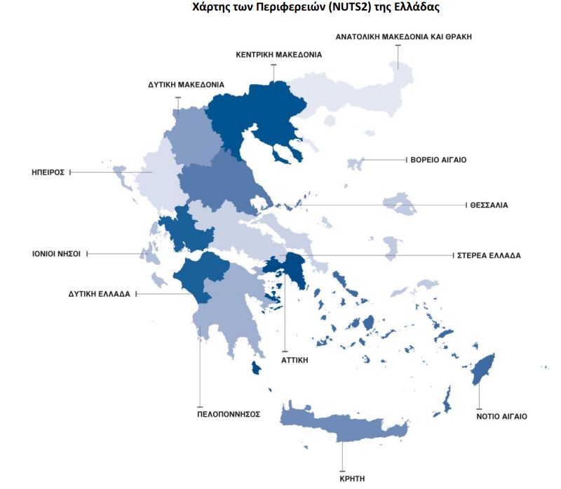 Ποιες είναι οι αιτίες θανάτου στην Ελλάδα – Οι 3 περιοχές με τη μεγαλύτερη θνησιμότητα 8 Χάρτης με τις περιοχές με τη μεγαλύτερη θνησιμότητα