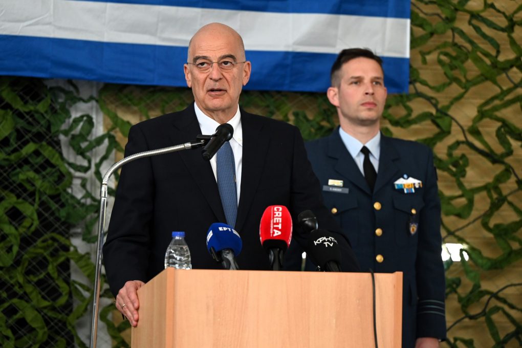 Νίκος Δένδιας από το Ηράκλειο: Η προετοιμασία και τα κατάλληλα συστήματα είναι που οδηγούν στην ειρήνη