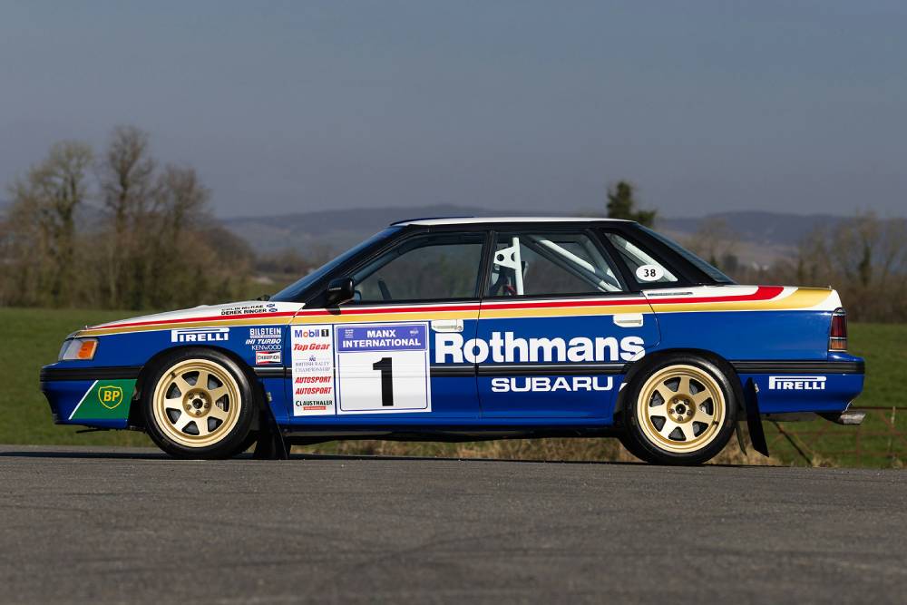 Πωλείται το Subaru Legacy RS του Colin McRae