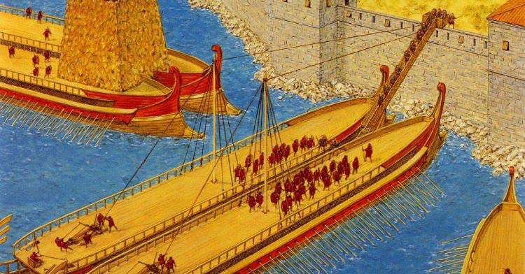«Τεσσαρακοντήρης»: Το «αεροπλανοφόρο» της αρχαιότητας που είχε 4.000 κωπηλάτες (φωτό)