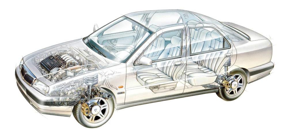 Lancia Kappa 20V Turbo διδάσκει φινέτσα