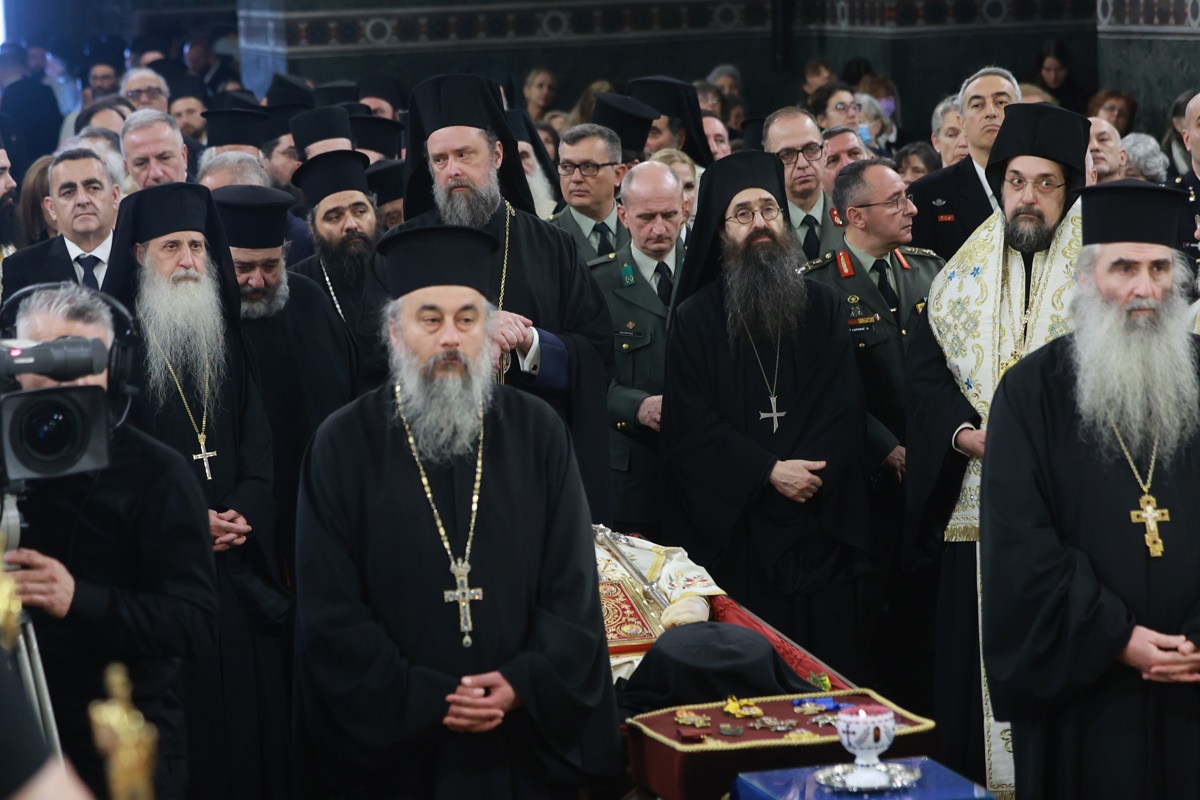 Μητροπολίτης πρώην Θεσσαλονίκης Άνθιμος: Το ύστατο «χαίρε» στον αείμνηστο ποιμενάρχη της πόλης 10 Ταφή Μητροπολίτη πρώην Θεσσαλονίκης Άνθιμου