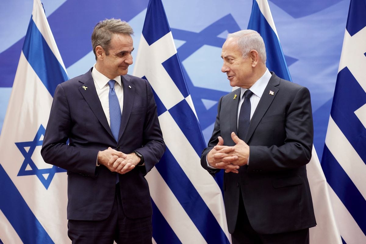 Κυριάκος Μητσοτάκης Μπέντζαμιν Νετανιάχου
