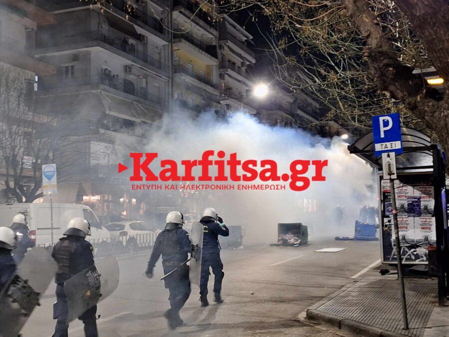 Επεισόδια στη Θεσσαλονίκη στο συλλαλητήριο για τα Τέμπη 4 Επεισόδια στη Θεσσαλονίκη στο συλλαλητήριο για τα Τέμπη