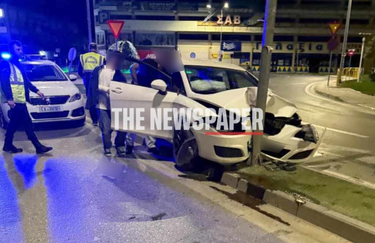 Βόλος: Νέο τροχαίο ατύχημα – Αυτοκίνητο καρφώθηκε σε κολώνα φωτισμού 4 Τροχαίο ατύχημα στο Βόλο