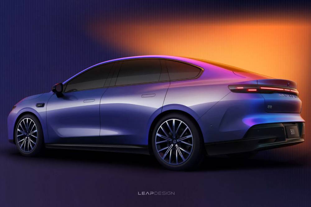 Εκθαμβωτικό σεντάν-κεραυνός από τη Leapmotor